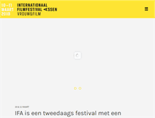 Tablet Screenshot of filmfestivalassen.nl